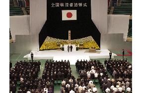 Japan marks 61st anniversary of the end of World War II