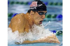 Phelps wins men's 400m individual medley at Pan-Pacific