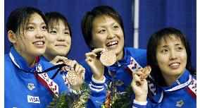 Japan 3rd in women's 800m freestyle relay at Pan-Pacific