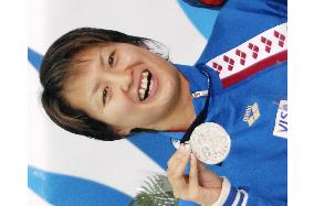 Shibata wins silver in women's 800m freestyle