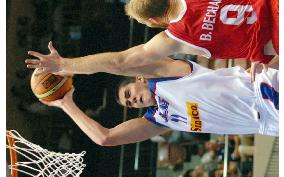 Serbia &amp; Montenegro beat Lebanon 104-57 in world basketball