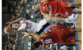Spain beats Japan 104-55 at World Basketball Championship