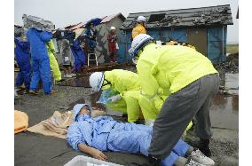 Japan conducts major earthquake drills nationwide