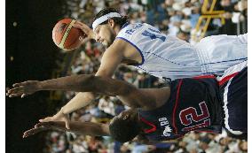 Greece beats U.S. 101-95 at World Basketball Championships