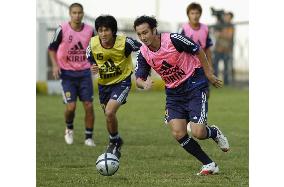 Japan squad tunes up for match against Yemen