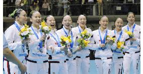 Japan takes silver in World Cup team event