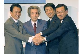 Abe wins Japan's ruling party leadership, to become premier