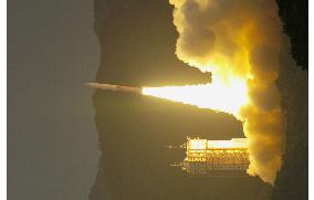 Japan's solar observation satellite 'Hinode' goes into orbit
