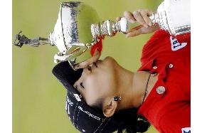 Jang rains on Miyazato's parade to win Japan Women's Open