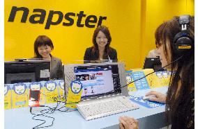 Napster Japan begins Asia's 1st flat-rate online music service