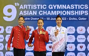 (SP)QATAR-DOHA-GYMNASTICS-ASIAN CHAMPIONSHIPS