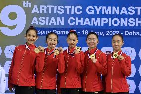 (SP)QATAR-DOHA-GYMNASTICS-ASIAN CHAMPIONSHIPS