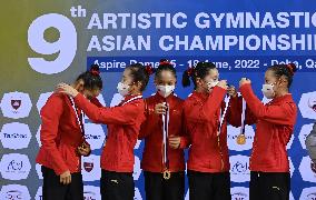 (SP)QATAR-DOHA-GYMNASTICS-ASIAN CHAMPIONSHIPS