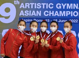 (SP)QATAR-DOHA-GYMNASTICS-ASIAN CHAMPIONSHIPS