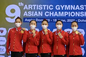 (SP)QATAR-DOHA-GYMNASTICS-ASIAN CHAMPIONSHIPS