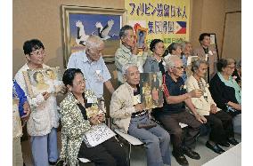 War-displaced born in Philippines visit Japan to get nationality