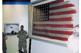 U.S. flag raised on Iwojima shown to press