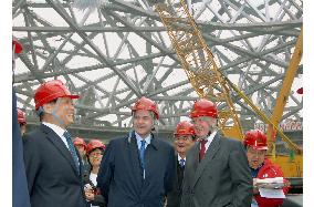 IOC President Rogge in Beijing