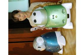 NEC, NTT develop robot helping parents monitor kids at remote sites
