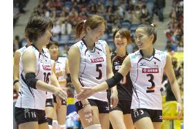 Japan gets 1st win at women's world championship