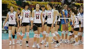 Japan's medal quest stopped by Italy in volleyball tourney