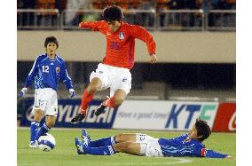 Japan vs. S. Korea Under-21 friendly match