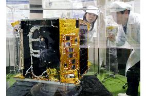 Osaka engineers group completes small satellite
