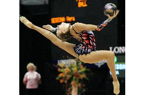 Russia's Vera Sessina wins ball competition at world cup