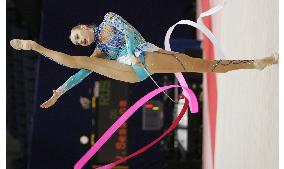 Russia's Sesina wins Aeon Cup all-around title