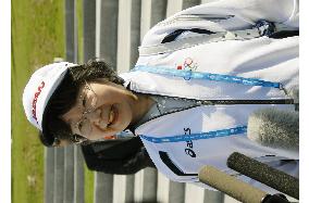 Japanese delegates to Asian games enter athletes' village