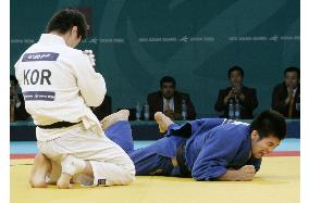 Japan shut out of gold at judo competition in Asian Games