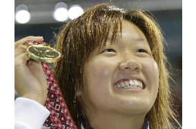 Kitagawa wins women's 100m breaststroke at Asian Games