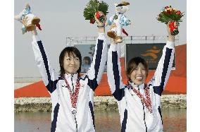 Iwamoto, Wakai win silver in women's double culls