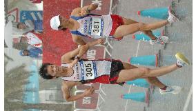 Morioka wins bronze in men's 20-km walk at Asian Games