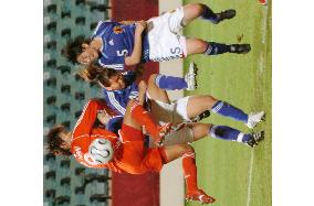 Japan through to women's soccer semis as group winners
