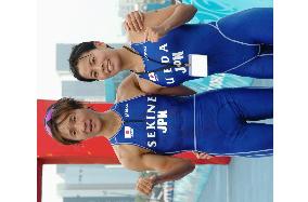 Japan's Ueda wins silver in women's triathlon at Asian Games