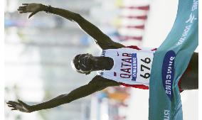 Qatar's Shami grabs gold in men's marathon