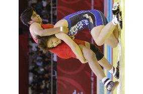 Japanese women win 3 wrestling golds
