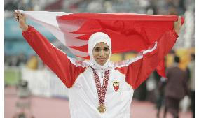 New Islamic queen at Asian Games in the 200