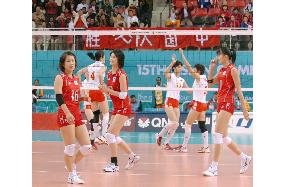 China beats Japan for 3rd straight volleyball gold