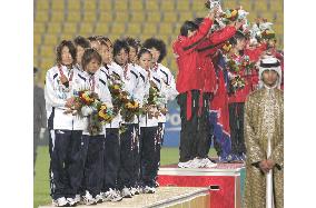 N. Korea wins gold in women's soccer at Asian Games