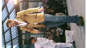 Beckham in Japan for promotional event