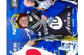 Kokubo gets silver at snowboard worlds