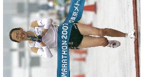 Olympic medalist Arimori comes 5th in Tokyo Marathon