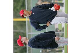 Matsuzaka starts Red Sox spring training at Fort Myers
