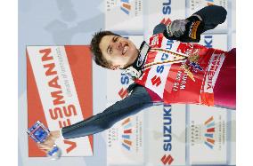 Ammann grabs gold in large hill in Sapporo