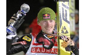 Poland's Malysz captures gold in normal hill ski jump