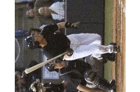 Matsui hits double in preseason game