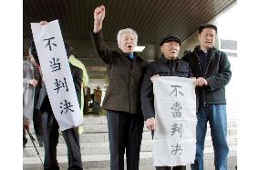 Damages suit by forced Chinese laborers, kin rejected