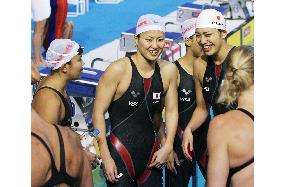 Swimming: Japan team sets national mark in women's 800 relay